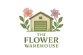 nursery garden logo for my store name The Flower Warehouse
